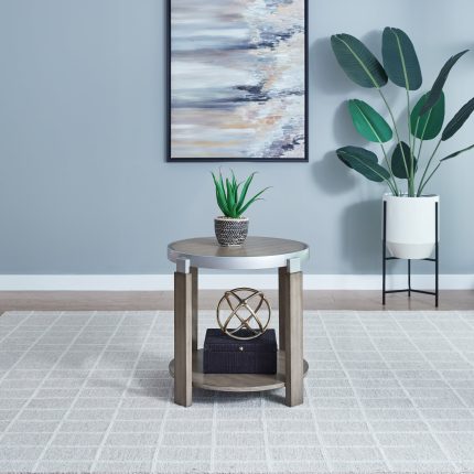 Sutton Round End Table